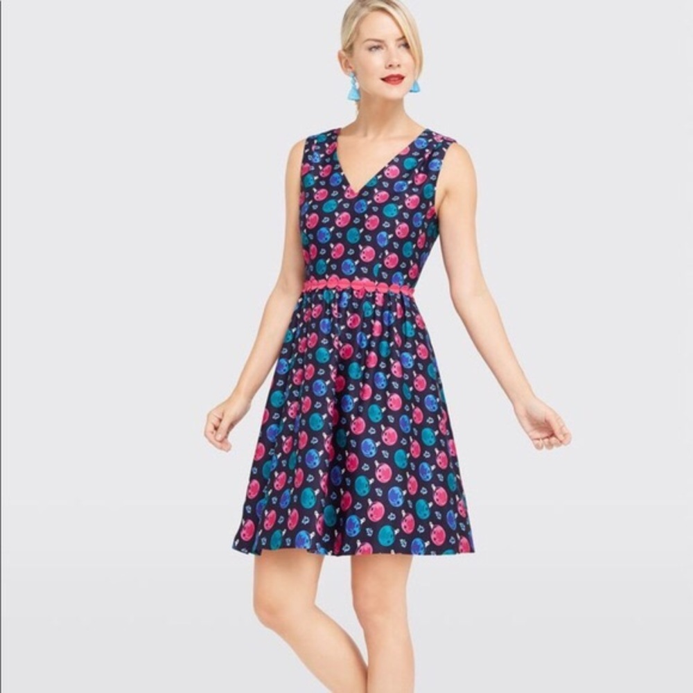 Draper James Size 10 Jingle Dots Gracie Dress NEW